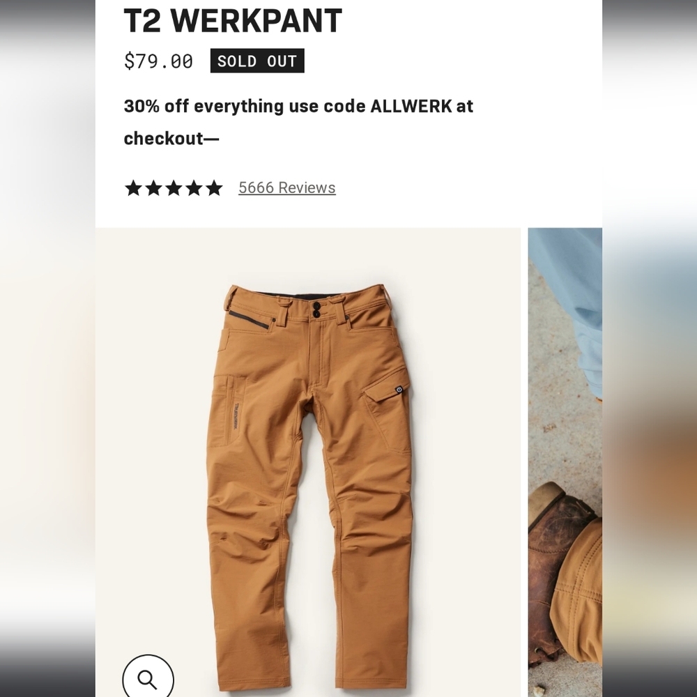 TrueWork Pants